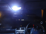 面で光るLED